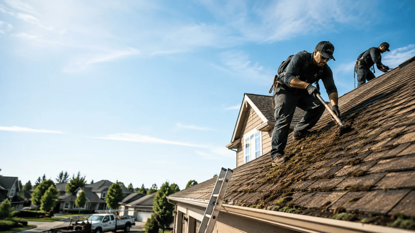 Roof Moss Removal in South Beloit, IL near me